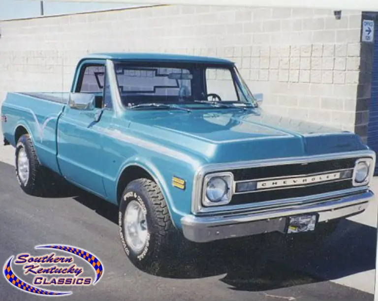Customer truck: Zach & Zane Woolsey, Boise, Idaho, classic Chevy/GMC build with Southern Kentucky Classics parts